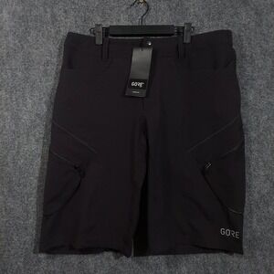 Gore Wear C3 Trail Shorts Mens XL Black Cycling Mountain Bike Stretch